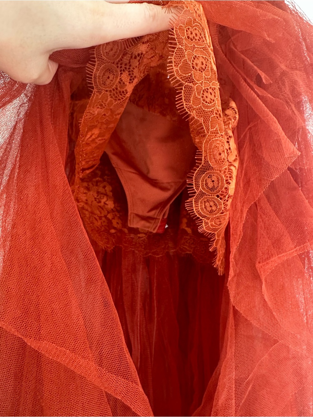 For Love and Lemons Bustier Gown - Picture 4 of 12